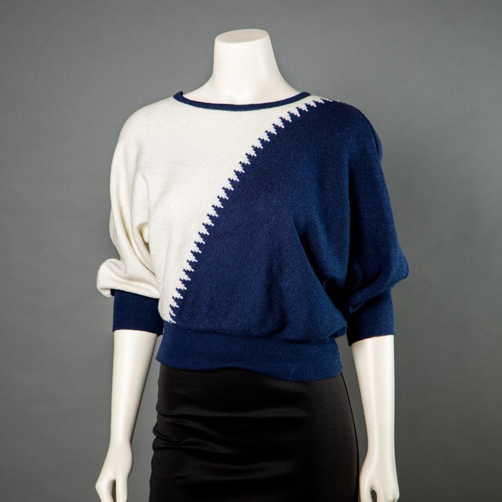 Vintage R&K Zig Zag Acrylic Sweater